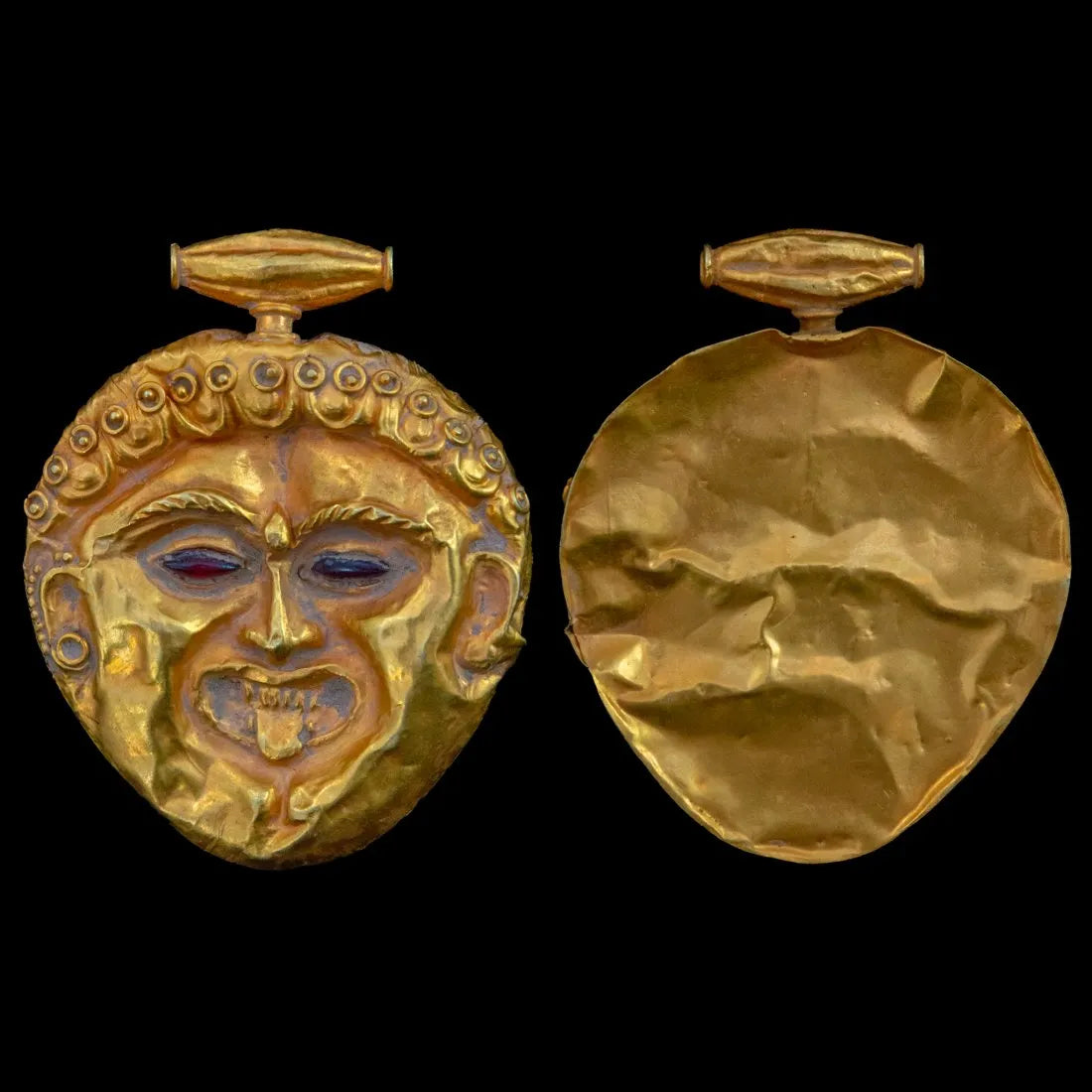 Ancient Golden Gorgoneion Pendant