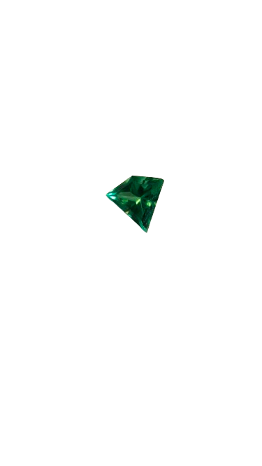 Emerald Trilliant Cut