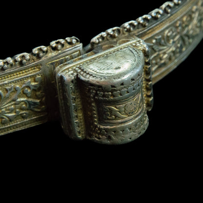 19th Century Gilded Silver Turkoman Belt