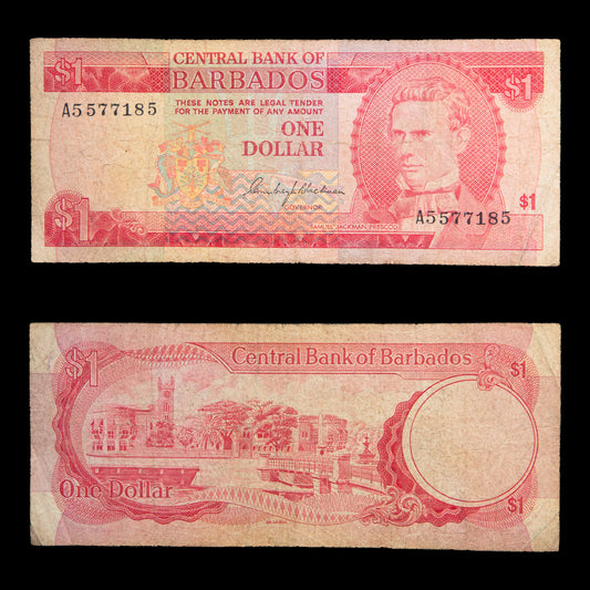 Bank of Barbados One Dollar