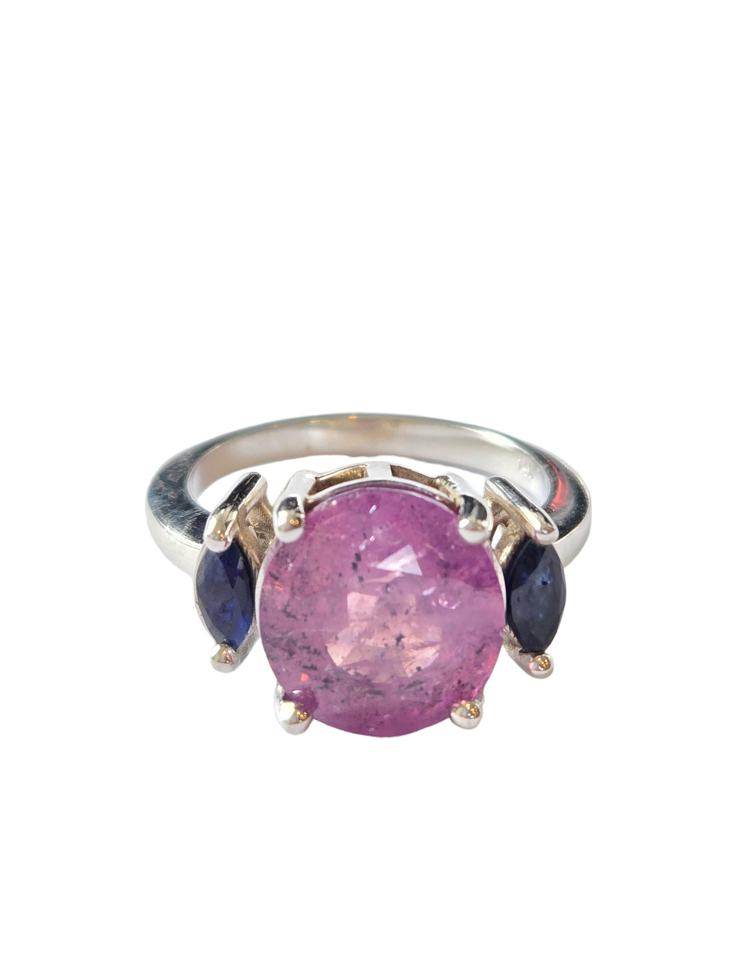 Three Stone Sapphire Ring