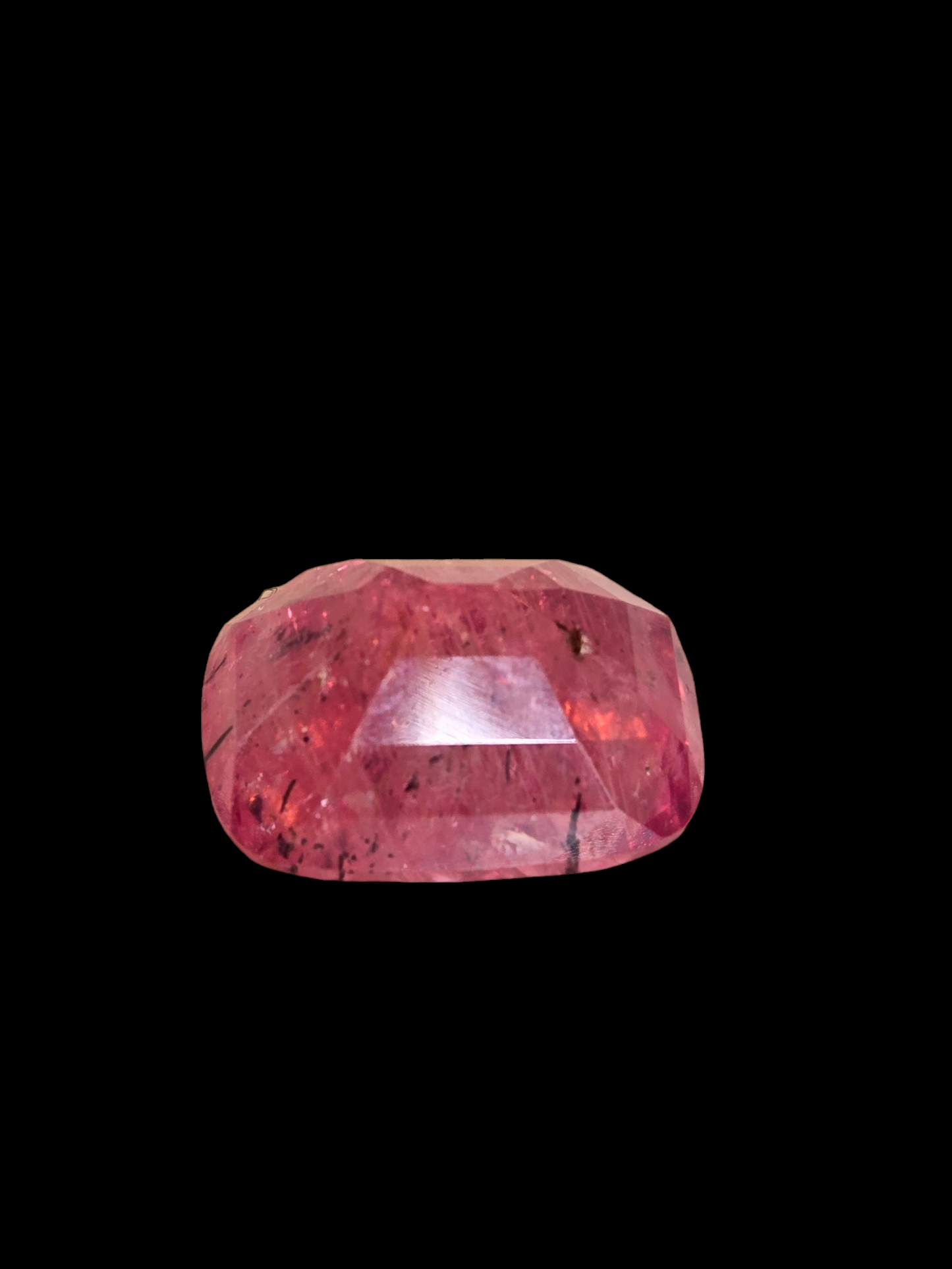 Pink Sapphire Emerald Cut