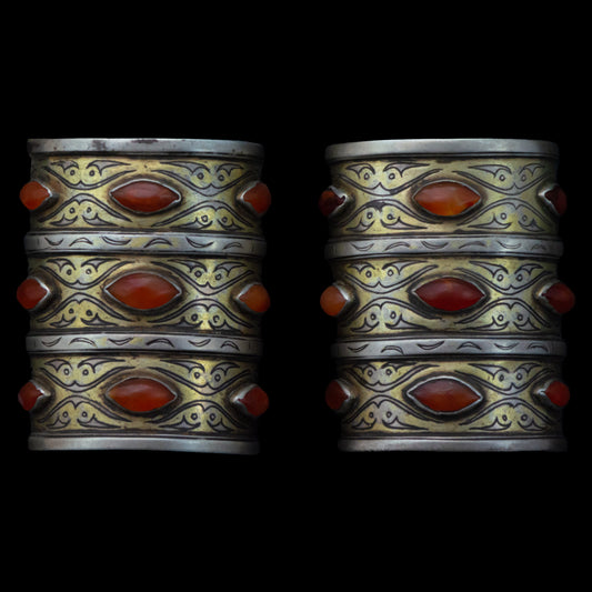 Turkoman Tekke Cuff Bracelets