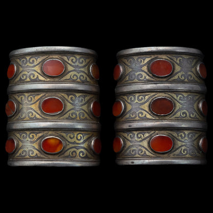 Turkoman Tekke Cuff Bracelets