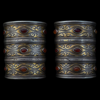 Turkoman Tekke Cuff Bracelets