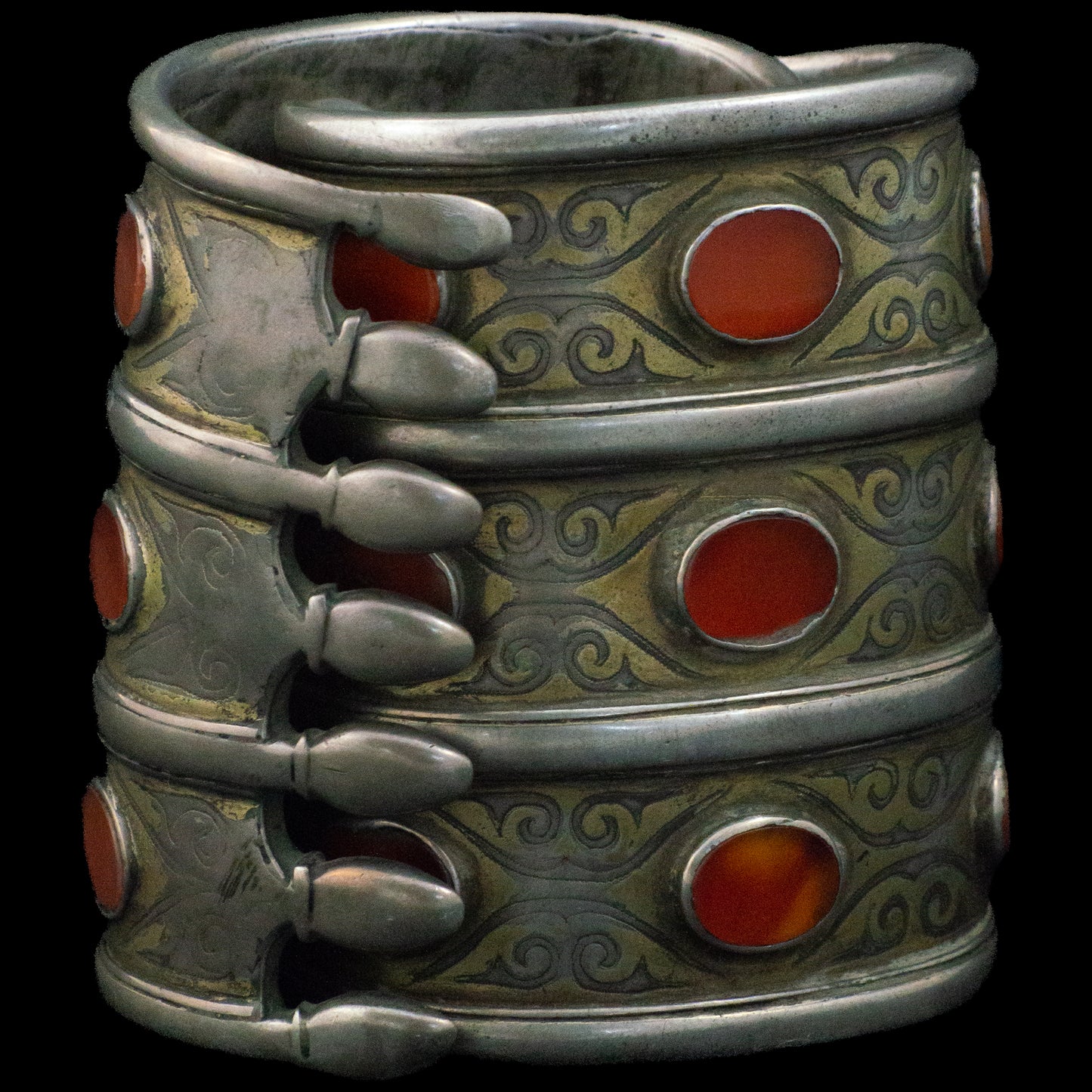 Turkoman Tekke Cuff Bracelets