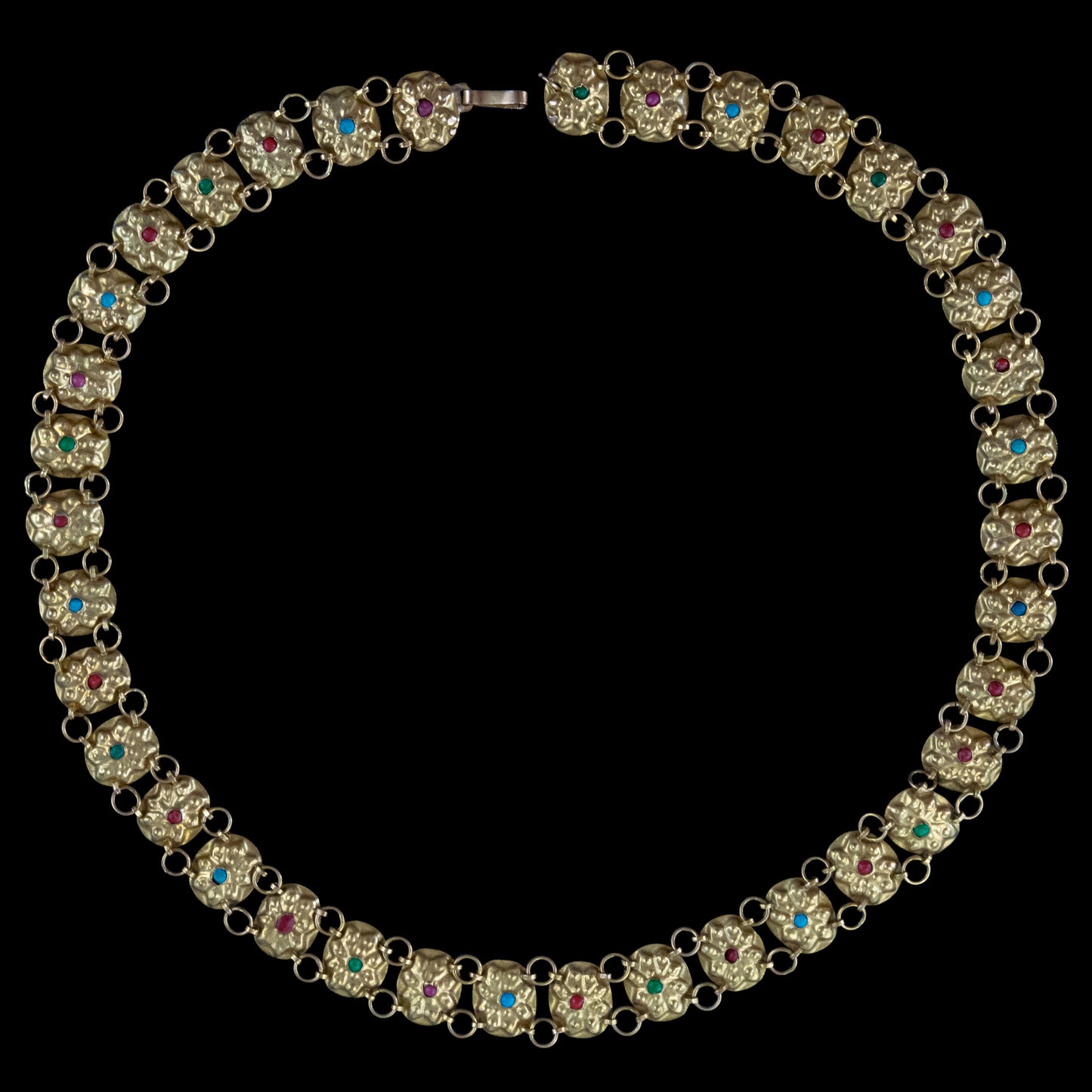 Antique Turkish 14 Carat Gold Necklace