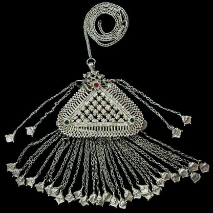 19th Century Silver Turkoman Headpiece