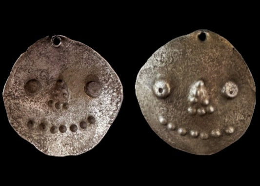 Edo Hammered Iron Tsuba