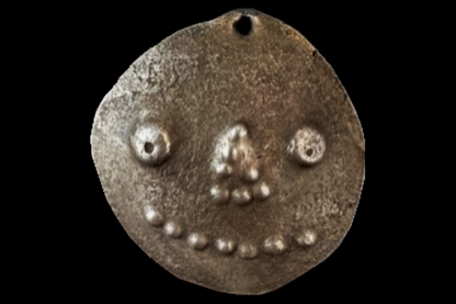 Edo Hammered Iron Tsuba